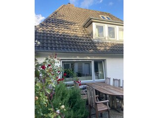Ferienhaus Nebel Außenaufnahme 8