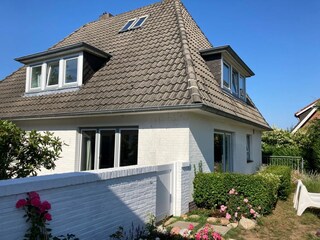 Ferienhaus Nebel Außenaufnahme 2