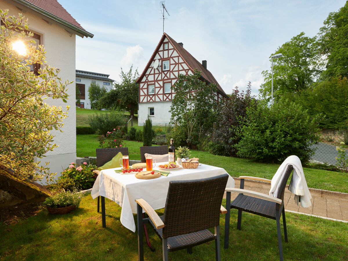 Sitzmöglichkeit im Garten