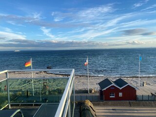 Blick von der Dachterrasse