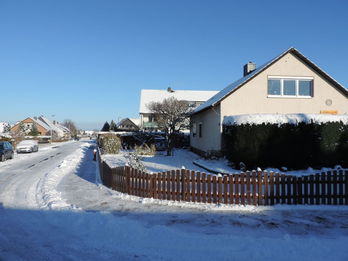 Haus im Winter