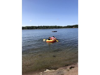 Am Strand in der Nähe