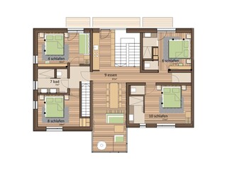 Chalet Schladming Plano de planta 21