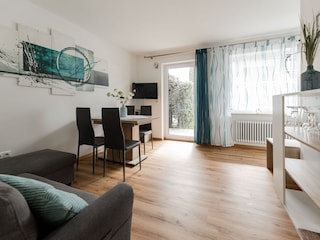 Wohnzimmer Blick zum Garten