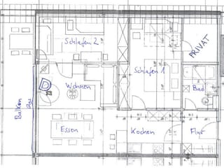 Grundriss "Bergtraum"