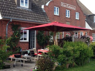 Terrasse der Kapitänskajüte