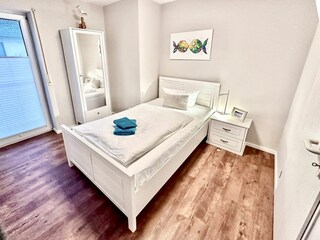 Schlafzimmer mit Einzelbett