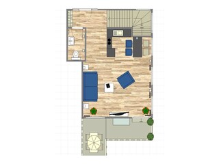 Ferienwohnung Norderney Grundriss 36