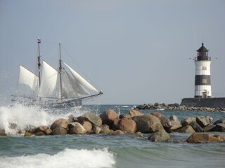 Der Leuchtturm bei Schleimünde