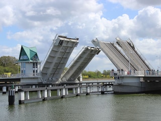 Klappenbrücke in Kappeln