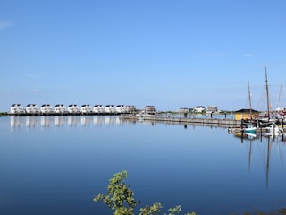 Blick vom Hafen aus