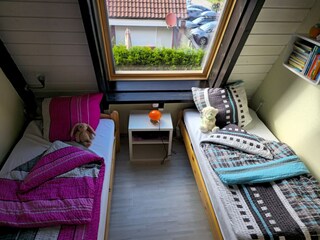 Das zweite Schlafzimmer