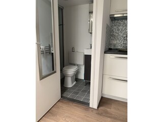Toilet and shower In the Garden house