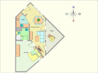 Ferienwohnung Kühlungsborn-Ost Grundriss 17