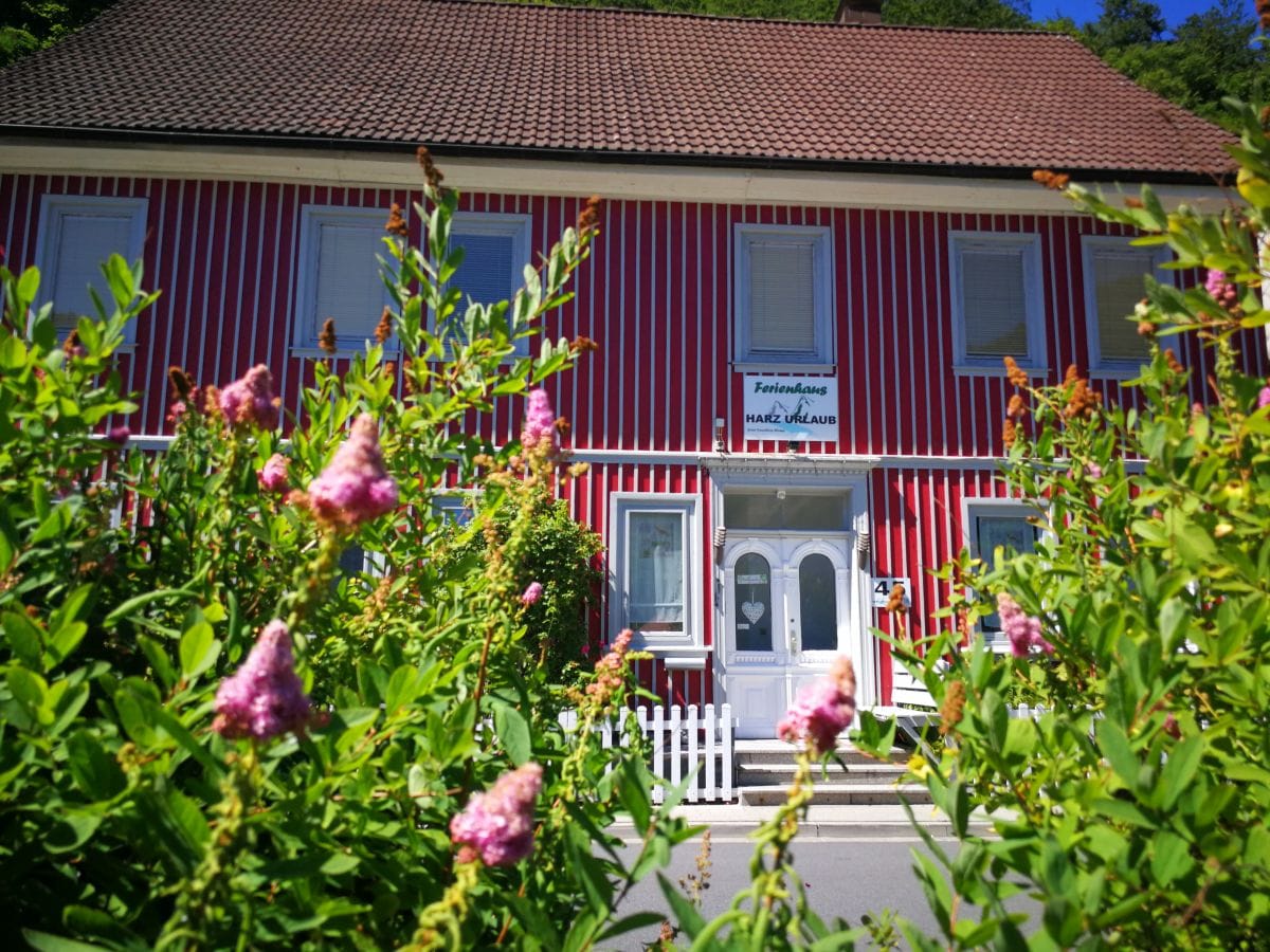 Außenansicht, die Wohnung befindet sich im Erdgeschoss