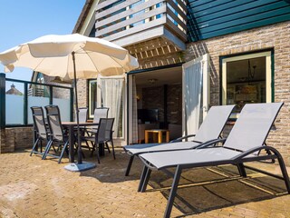 Terasse haustierfreie Villen 202 und 208