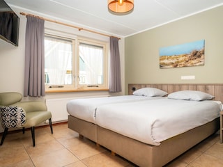 Schlafzimmer Erdgeschoss Villa Bleekerscoogh Texel