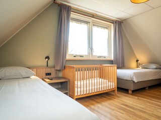 Schlafzimmer Obergeschoss Villa Bleekerscoogh