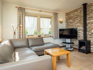 Das helle Wohnzimmer