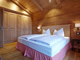 Blick ins andere Schlafzimmer