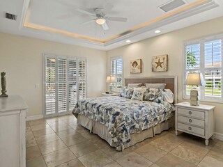 Master bedroom of the property in Cape Coral