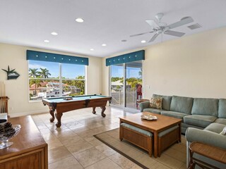 Billard room of the Villa in Cape Coral