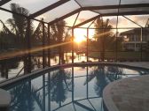 experience the sunsets in Cape Coral, Florida