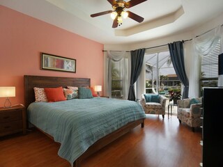 Master bedroom of the property in Cape Coral