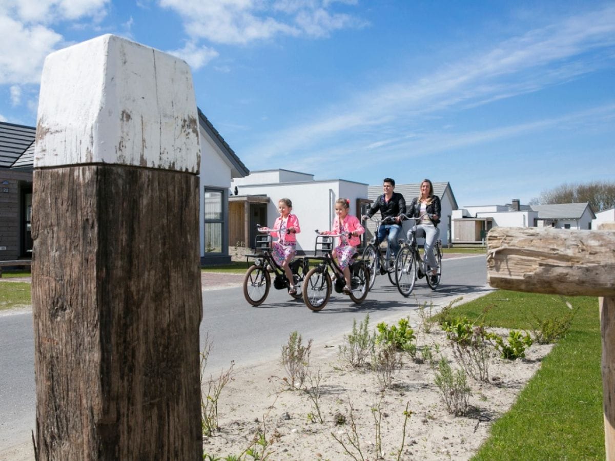 Strandpark Duynhille auf dem Fahrrad