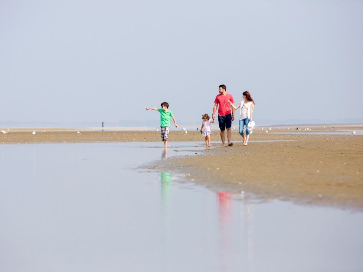 Alle zusammen zum Strand