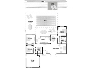 Villa Cape Coral Floor Plan 38