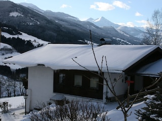 Haus im Winter