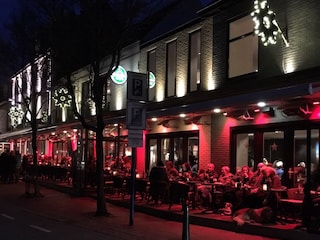 Straßencafes in Domburg
