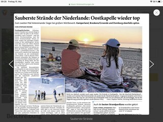 Schönster Strand der Niederlande