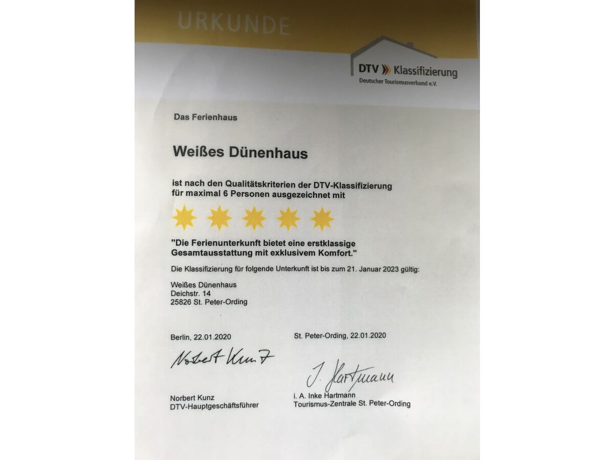 Holiday House Weisses Dunenhaus St Peter Ording Company