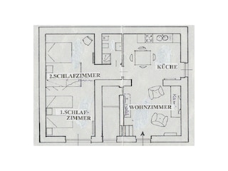 Appartamento per vacanze Pitigliano Pianta del piano 32