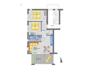 Ferienwohnung Lindau am Bodensee Grundriss 25
