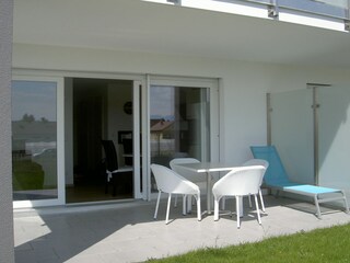 Terrasse mit Garten Fewo E Family Like