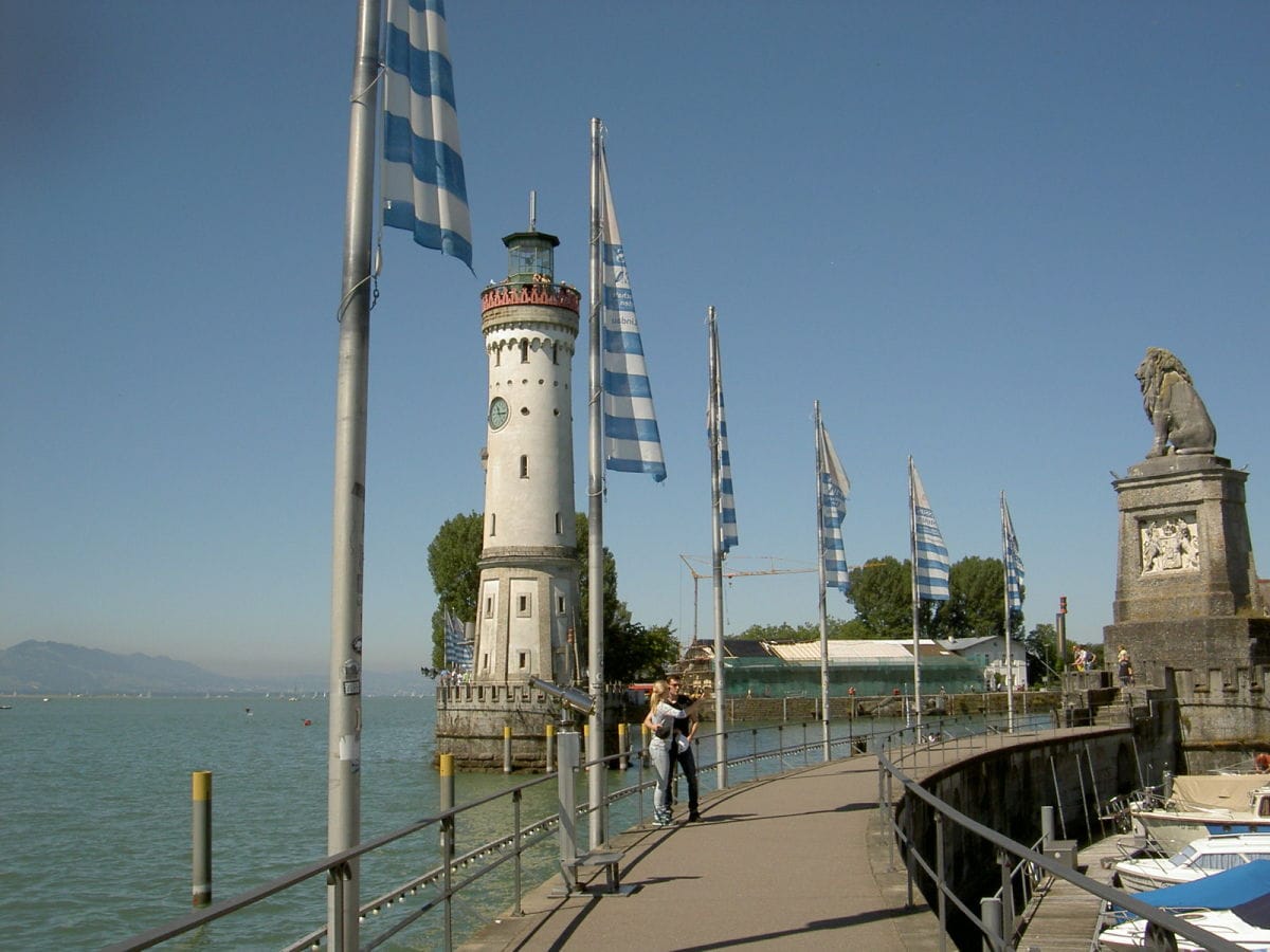 Lindau Leuchtturm und Löwe