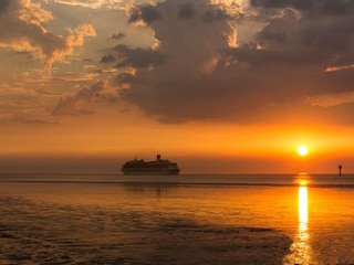 Sonnenuntergang am Meer