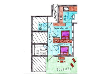 Holiday apartment Mayrhofen Floor Plan 42