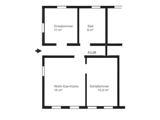 Grundriss Ferienwohnung