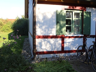 eigener Eingang zu Rosmarin-am-Meer