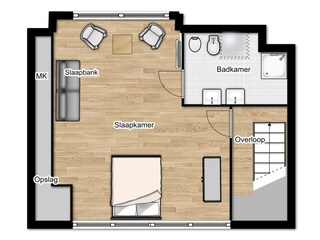 Appartamento per vacanze Egmond aan Zee Pianta del piano 37