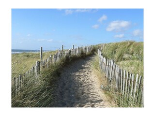 Im 5 minuten wandern in die Dünen