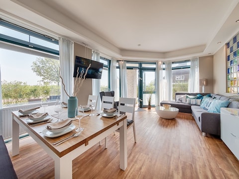 Ferienwohnung Strandburg "Aquamarin" 01.a