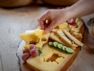 Käse aus eigener Herstellung