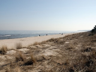 Sandstrand Richtung Ahlbeck u. Polen