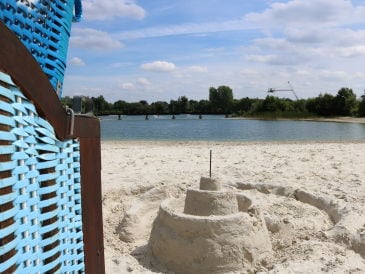 Ferienhaus Ferienhuus Strandkörv mit privat Strand