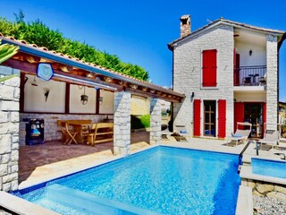 Villa Porec Buitenaudio-opname 13